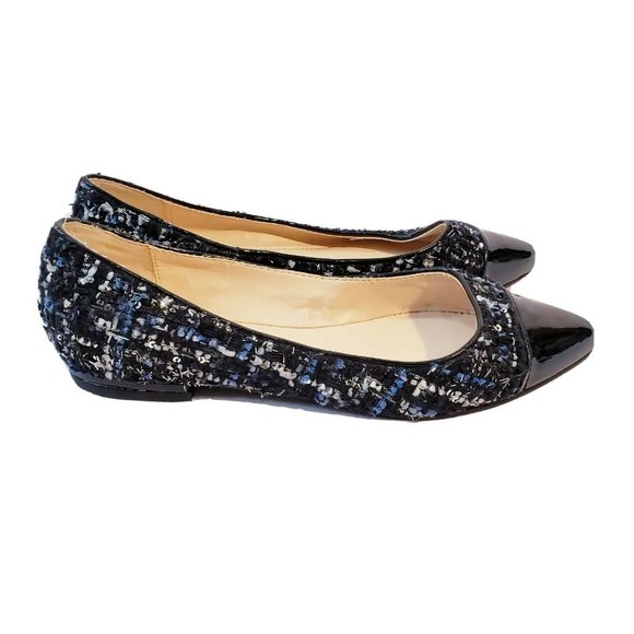 Nine West Womens‎ Flats Slip On Size 6M Shoes Paten - Picture 1 of 7